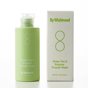 Nettoyant visage en poudre au pH équilibré avec du thé vert et de l'enzyme de papaïne pour une exfoliation douce et un soin dissolvant des points noirs - Product Image 1