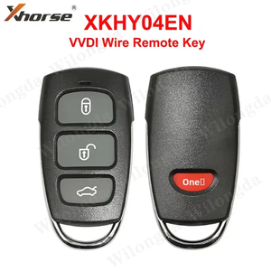 Clé télécommande universelle filaire Xhorse XKHY04EN 4 boutons pour Key Tool VVDI2 Fabriquée en Chine continentale - Product Image 2