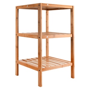 YouJoy Wholesale Custom bamboo display stand wine spice storage racks pots & planters flower pots display racks plant stand