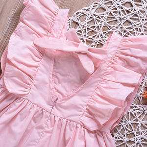2020 verano niña vestido lindo baby! Chica Collar redondo vestido sin mangas - Product Image 5