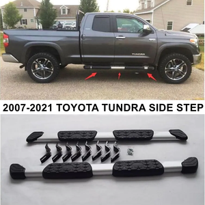 JOESHIER Usine chinoise Vente en gros de pièces automobiles Marchepieds latéraux tout-terrain de haute qualité pour TOYOTA TUNDRA 2016-2021 - Product Image 5