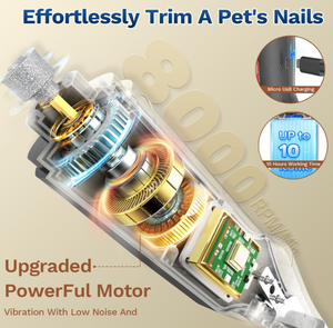 2026 Original de Fábrica, Más Vendido, Cortaúñas y Lima de Uñas 2 en 1 para Perros y Gatos, con Luz y Protector de Seguridad Mejorado para Evitar Cortes Excesivos, Accesorios para Mascotas - Product Image 6