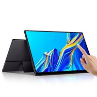 Monitor Portátil con Pantalla Táctil IPS Full HD de 18.5 Pulgadas y 100Hz con Puertos USB-C para PC/Laptop/Teléfono, Compatible con PS5, Pantalla Secundaria