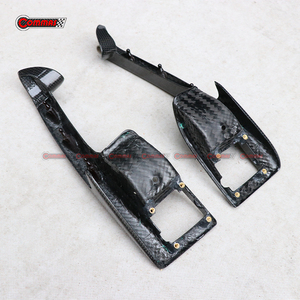 Manijas de puerta de coche de fibra de carbono seca de alta calidad, estilo OEM, para Ferrari F12 - Product Image 5