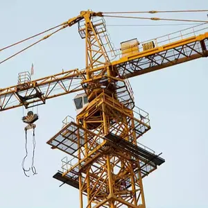 Factory Building T1200-64Q Tower Crane Luffing Jib Tower Crane Large Tower Crane For Sale