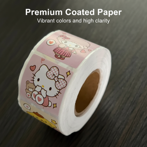 Pegatinas Personalizadas Custom Print Roll Waterproof Adhesive Vinyl Brand Round Business Logo Sticker for Food <b>Packaging</b> <b>Labels</b> - Product Image 3