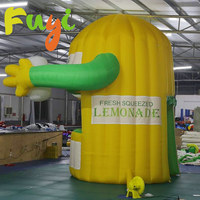 Stand de limonade gonflable, kiosque gonflable personnalisé en forme de citron pour la vente de jus