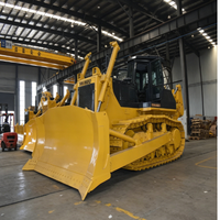Bulldozer sur chenilles hydraulique haute performance de 54 tonnes, 460 CV, équipement de terrassement