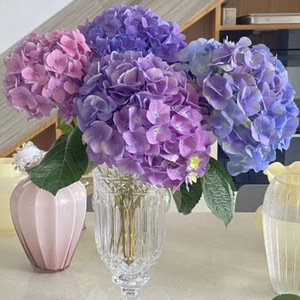 Corte fresco azul Rosa Hortensia <span class=keywords><strong>flores</strong></span> <span class=keywords><strong>arreglos</strong></span> hechos a mano de larga duración 3-5 años estilo romántico directo Yunnan Día de San Valentín - Product Image 6