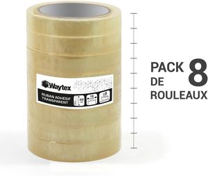 FranceProfessional kalite BOPP yapışkan bantlar 19 mm X 66 <span class=keywords><strong>m</strong></span> tek taraflı 50 mikron şeffaf karton sızdırmazlık paketi 8 - Product Image 5