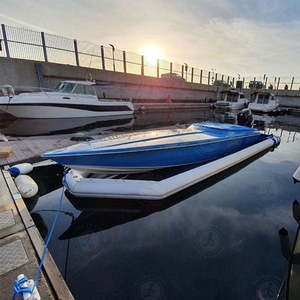 Plataforma <span class=keywords><strong>Flotante</strong></span> Inflable para Yates, Muelle Portátil para Protección de Embarcaciones a Motor, Plataforma Inflable Resistente - Product Image 3