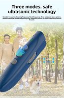 Répulsif à ultrasons rechargeable pour chiens et dissuasif anti-morsure pour chats/serpents, dispositif d'entraînement portable en ABS
