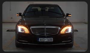 Para Mercedes Benz s-class W221 faro <span class=keywords><strong>Maybach</strong></span> estilo montaje 2006-2012 faro modificado luz delantera accesorios de coche - Product Image 3
