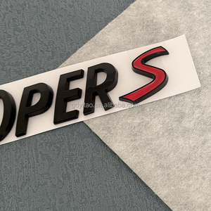 Autocollants <span class=keywords><strong>de</strong></span> carrosserie pour <span class=keywords><strong>Mini</strong></span> <span class=keywords><strong>Cooper</strong></span> S, design sportif 3D en ABS, emblèmes <span class=keywords><strong>de</strong></span> coffre arrière, badges, autocollants pour BMW <span class=keywords><strong>Mini</strong></span>, logo <span class=keywords><strong>de</strong></span> carrosserie - Product Image 6