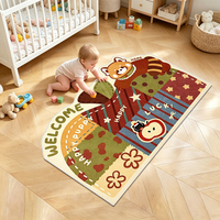 Tapis pour enfants imprimé sur mesure, antidérapant, lavable en machine et résistant aux taches, tapis pour bébé, tapis d'activité personnalisable, tapis de chambre d'enfant