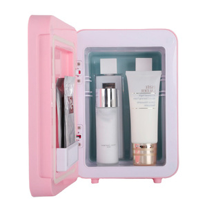 Mini Réfrigérateur Rétro <span class=keywords><strong>12</strong></span> <span class=keywords><strong>Volts</strong></span> pour Cosmétiques et Soins de la Peau, Porte Vitrée, pour la Maison ou l'Hôtel - Product Image 6