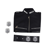Nouvel ensemble veste à sequins Michael Jackson 2026, costume de scène Le Roi de la Pop pour Halloween et cosplay