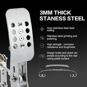 Bàn đạp mô phỏng đua xe SimJack UT Padels chất lượng cao, tương tự như bàn đạp từ tính, với vận hành mượt mà và hành trình điều chỉnh được - P2-H1 - Product Image 6