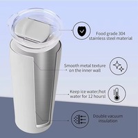 NUEVO Vaso Térmico de Acero Inoxidable de 30oz con Altavoz Bluetooth, USB, Sublimación, para Café, Venta al Por Mayor