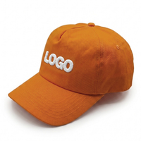 Gorra de Béisbol de Algodón de 5 Paneles, Estilo Casual, Unisex, Ajustable, con Logotipo Bordado Personalizado, de Alta Calidad