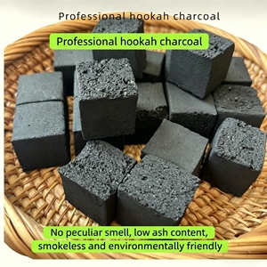 Carbón de Coco Natural Premium sin Olor para Hookah, Cubos de Carbón de Larga Duración para Fumar Shisha - Product Image 6