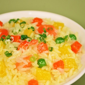 Arroz Frito Estilo Árabe Falso, Arroz Glutinoso Tailandés Estilo Mexicano, Simulación Personalizada DIY de Granos de Maíz, Accesorios de Exhibición para Restaurantes - Product Image 6