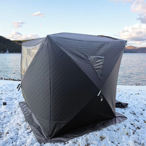 Warmfire Factory suministra directamente tiendas <span class=keywords><strong>de</strong></span> campaña Oxford Sauna y Ice Fish <span class=keywords><strong>de</strong></span> forma cuadrada a precio barato - Product Image 1