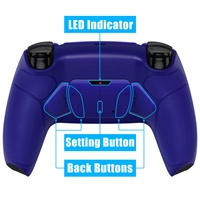 Kit de remapping EXtremeRate RISE4 V3 avec boutons arrière remappables pour manette PS5 BDM-030/040/050