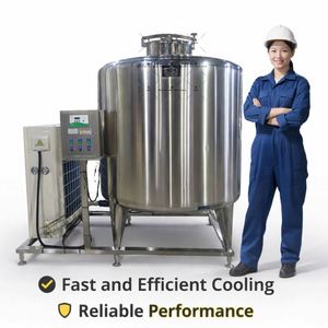 Precio de Fábrica: Tanque Enfriador de Leche de Acero Inoxidable 304 316L, de 100L a 20000L, Máquina Enfriadora de Leche, Tanque de Almacenamiento de Leche - Product Image 5