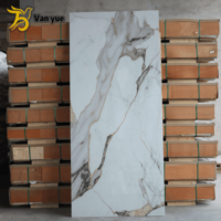Panneau mural UV en PVC effet marbre, haute brillance, facile à installer, grand volume, moderne, facile à nettoyer, pour la maison et le commerce