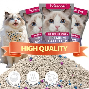 Litière pour chat instantanée au sodium, granulés fins et grossiers, 5 kg, haute absorption, faible teneur en poussière, la plus vendue - Product Image 1