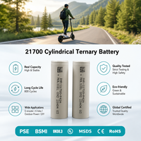 Celdas Cilíndricas Originales de Alta Capacidad 21700 3.6V 15.5Wh 4200mAh, Descarga Continua de 30a, Batería Molicel P42a