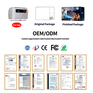 Handheld Portable <b>Projector</b> Supplier 15600mAh Long Endurance 600ANSI 3D Movable Device for Business Travel Office Presentation V - Product Image 5