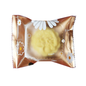 Mooncake Biscuit Chocolate Candy Bags Heat Sealed Custom Printed Logo Plastic Packaging Bags