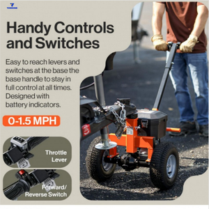 24V 800 Wát Trailer điện Dolly 2800 lbs Công suất Trailer mover với 2 "Bóng gắn kết & Heavy Duty Jack LEVER - Product Image 6