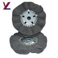 Roda Poles Baja Tahan Karat Yi-Liang YL-NL 320 Grit dengan Lapisan Satin untuk Perhiasan dan Ornamen, Media Pengamplasan
