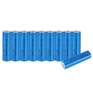 18650 Rechargeable Lithium <b>Battery</b> <b>3.7V</b> 2200mAh Blue Skin For Flashlight Headlamp - Product Image 5