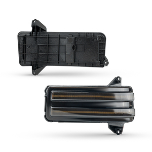 Feux de clignotants LED ambre pour <span class=keywords><strong>CHEVROLET</strong></span> SILVARADO GMC SIERRA 2500 3500 2020-2023, feux de position blancs à commutation - Product Image 3