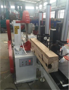 Scie verticale électrique pour la coupe de gros bûches avec lame à copeaux de bois - Product Image 6