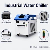 Refroidisseur d'eau industriel S&A série CW5200 CW5200AH/CW5202TH 80W 150W pour tube laser fibre, dispositif de refroidissement pour machine CNC à broche 1064nm