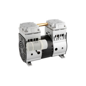 مضخة تفريغ مكبس صامتة خالية من الزيت 4.1 متر مكعب/ساعة 68 لتر/دقيقة تفريغ نظيف منخفض الضوضاء للمختبر عينات الأسنان من الشركة المصنعة في الصين - Product Image 3