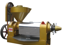 304 RVS voedselveilige koud-warm persen oliepersmachine voor pinda's, sojabonen en zaadolie, semi-automatisch, hoge productiviteit