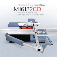 Scie à panneaux à table coulissante WOODFUNG MJ6132CD avec affichage numérique en gros