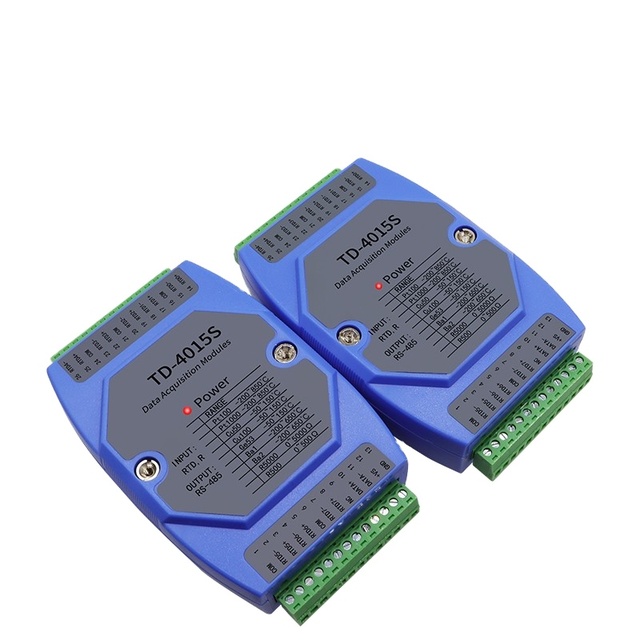 8-Channel Thermal Resistance Temperature Acquisition Module PT100 PT1000 Isolated RS485 Modbus RTU for Industrial