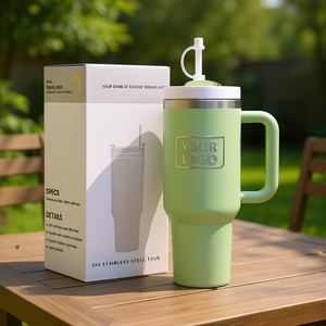 Vaso Térmico de Acero Inoxidable OEM de 16oz/25oz, Doble Pared Aislada, con Pajita, a Prueba de Fugas, Libre de BPA, para Café, Té y Uso en Exteriores - Product Image 2