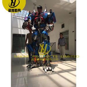 Costume de <span class=keywords><strong>robot</strong></span> <span class=keywords><strong>Optimus</strong></span> <span class=keywords><strong>Prime</strong></span> réaliste, taille adulte, portable, pour cosplay, design spécial, largement utilisé - Product Image 6