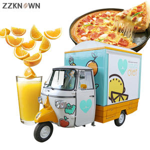 Camión de Comida Rápida Street APE con Certificación CE, Carrito de Helados Eléctrico Móvil en Venta en Europa, Triciclo de Comida de 3 Ruedas - Product Image 4