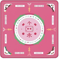 Tapis de Mahjong en boue de diatomée de style chinois, petit et frais, absorbant l'eau, séchage rapide, antidérapant, idéal pour l'export.