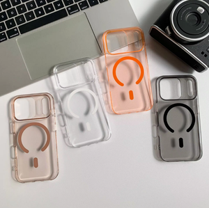 Custodia GSCASE Sottile con Ricarica Wireless Magnetica, <span class=keywords><strong>Cover</strong></span> Rigida Trasparente in PC <span class=keywords><strong>per</strong></span> <span class=keywords><strong>iPhone</strong></span> 17 <span class=keywords><strong>Pro</strong></span> Max 16 15 <span class=keywords><strong>14</strong></span> - Product Image 1