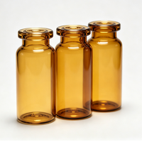 Bouteille en verre transparent de haute qualité de 3 ml, 5 ml, 7 ml, 8 ml, 10 ml, 15 ml, 20 ml, 25 ml, 30 ml